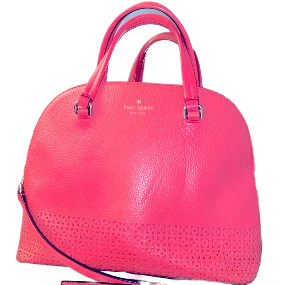 💕Kate Spade Pink Cross Over Purse with handle too